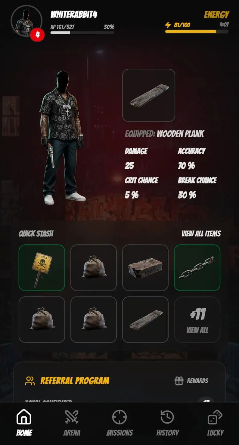 Block Gangs mobile mockup 0